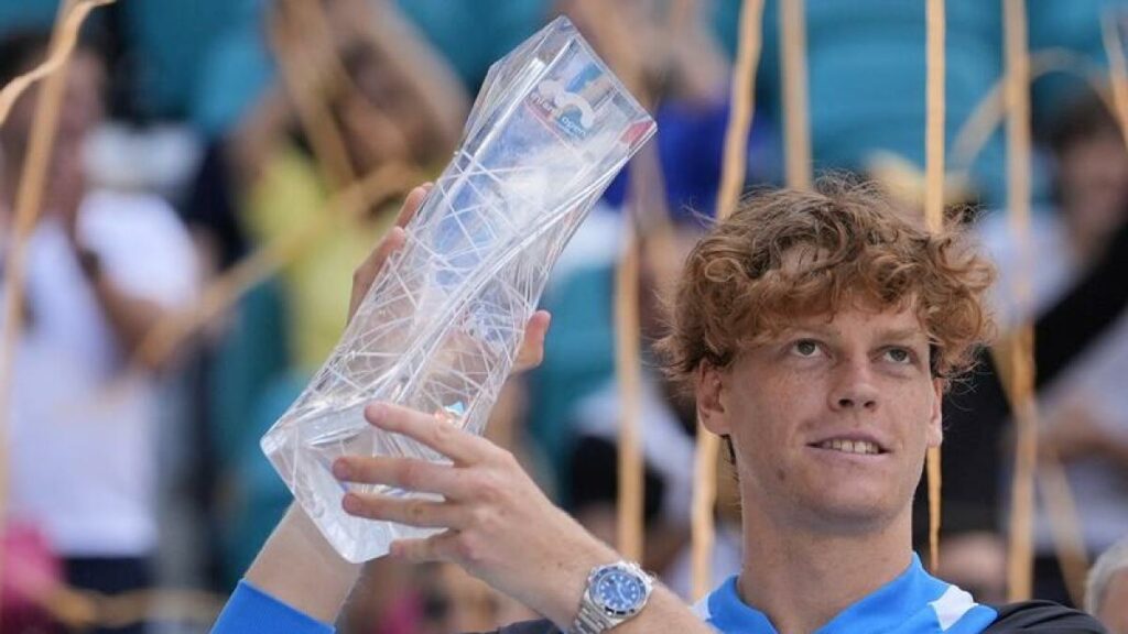 Sinner sigue imperable, se corona campeón en Miami tras superar a Dimitrov