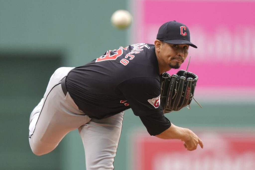 Carrasco brilla ante Red Sox y Guardians ganan serie en Fenway