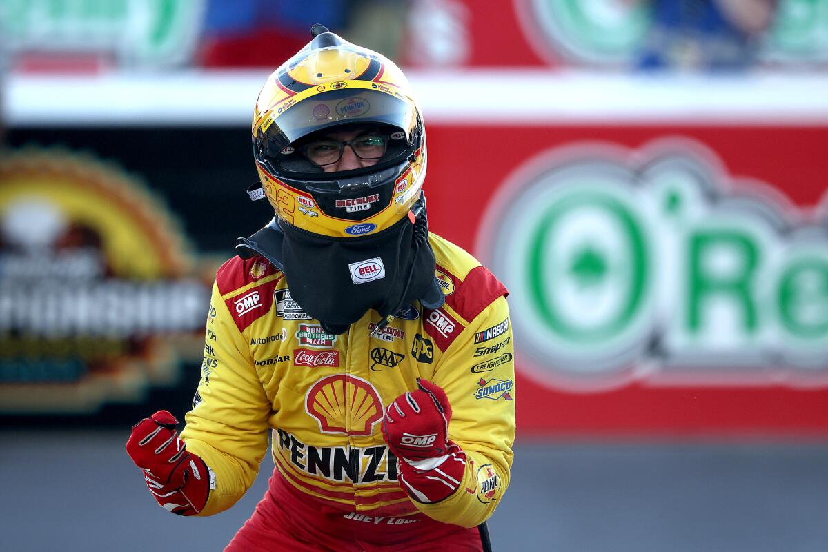 Logano se convierte en tres veces campeón de la Nascar Cup Series