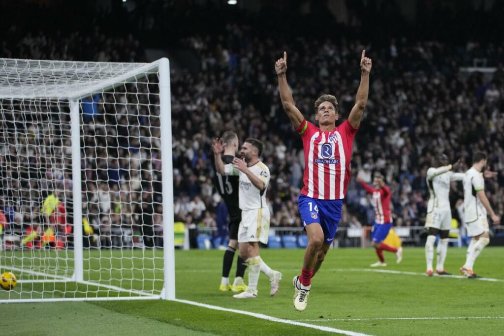 Marcos Llorente empata sobre la hora el derbi madrileño