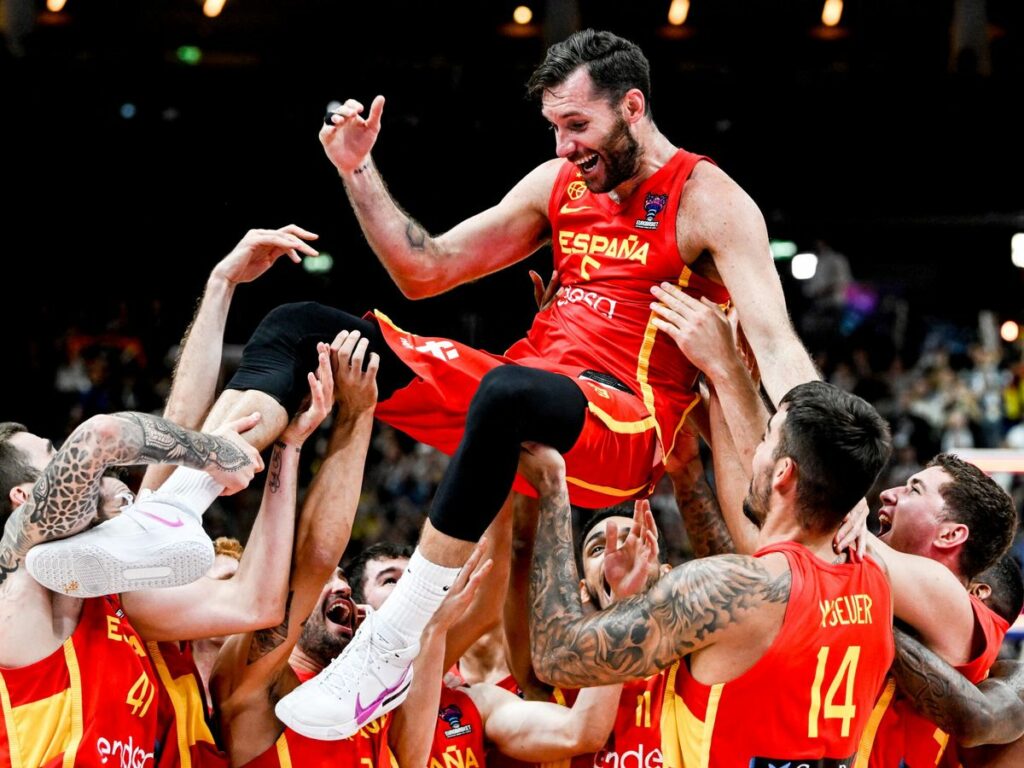 España sube al primer lugar del ranking FIBA por primera vez en su historia