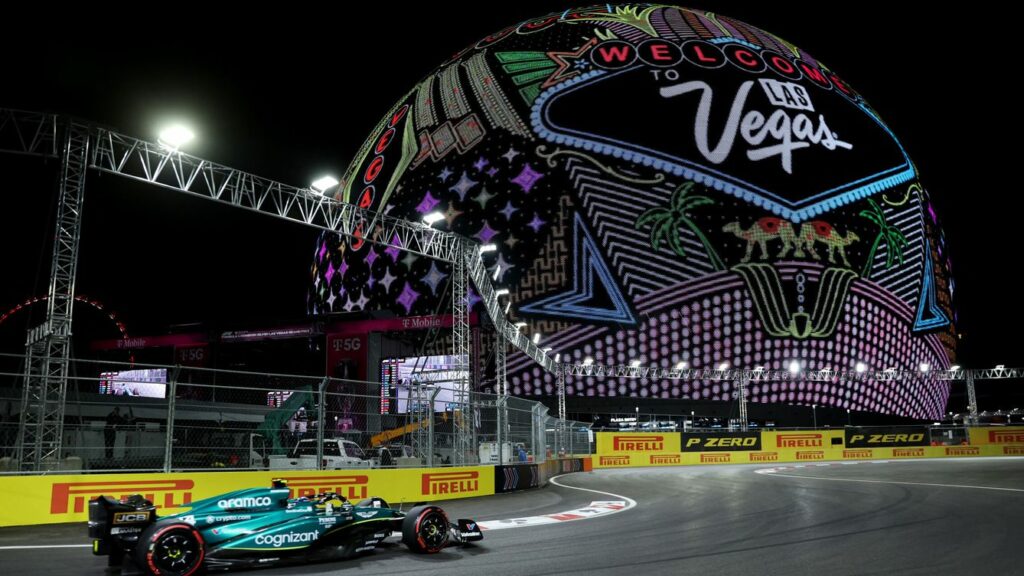 Primer día del GP de Las Vegas lleno de accidentes