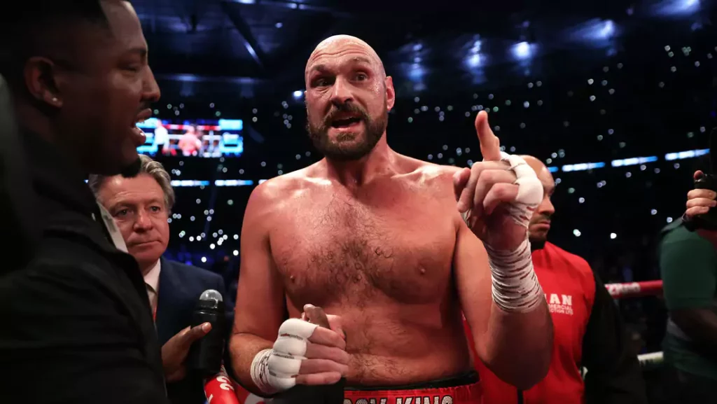 Tyson Fury es nombrado como el boxeador del año en Gran Bretaña