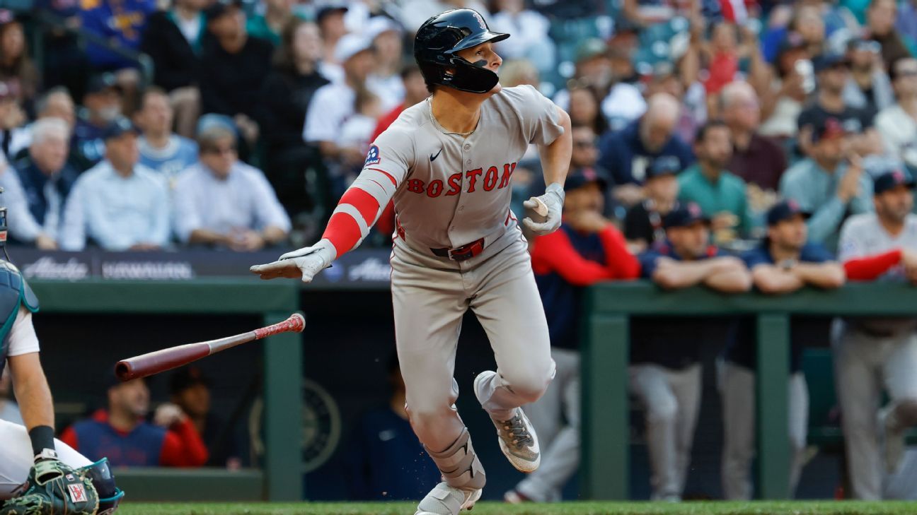 Roman Anthony conecta su primer jonrón y Red Sox suman su primera victoria sin Devers