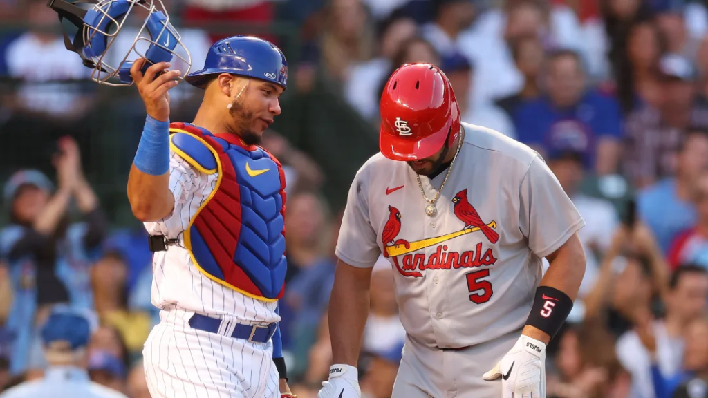 Wilson Contreras se reunió con los Cardenales de San Luis