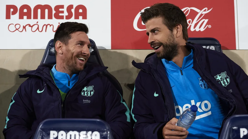 ¿Cuál es el que más “cuartos” tiene? Messi o Piqué?