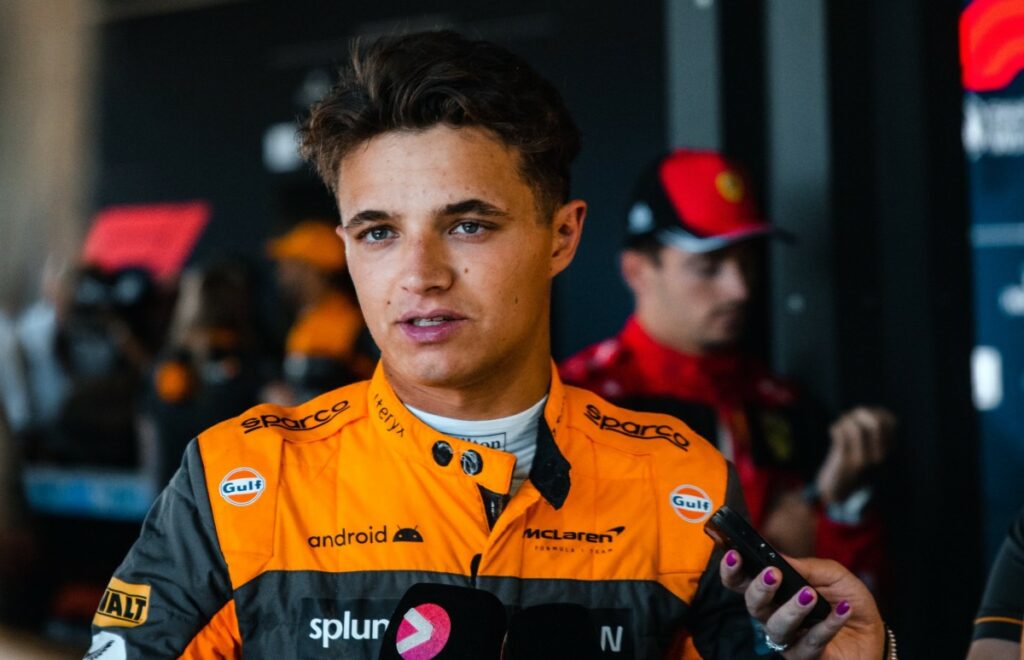 Mclaren negocia renovación de contrato con Norris
