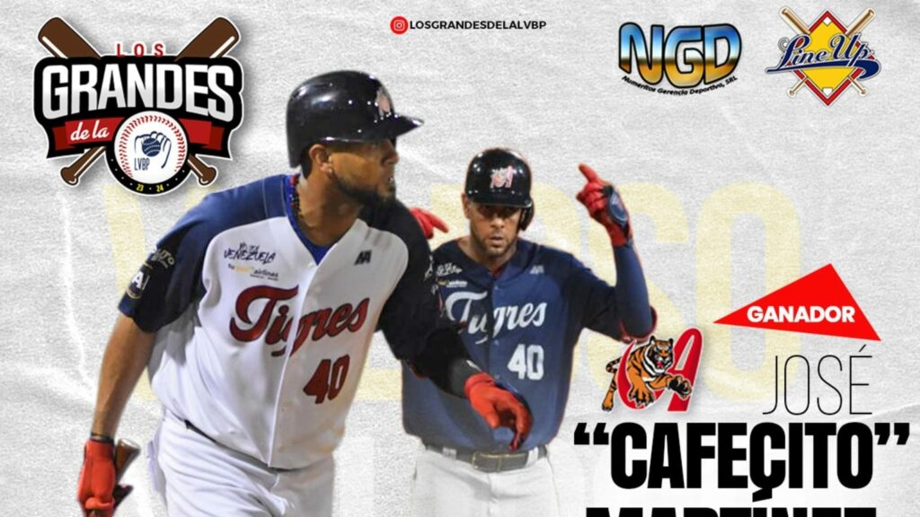 José Martínez gana el MVP en la LVBP