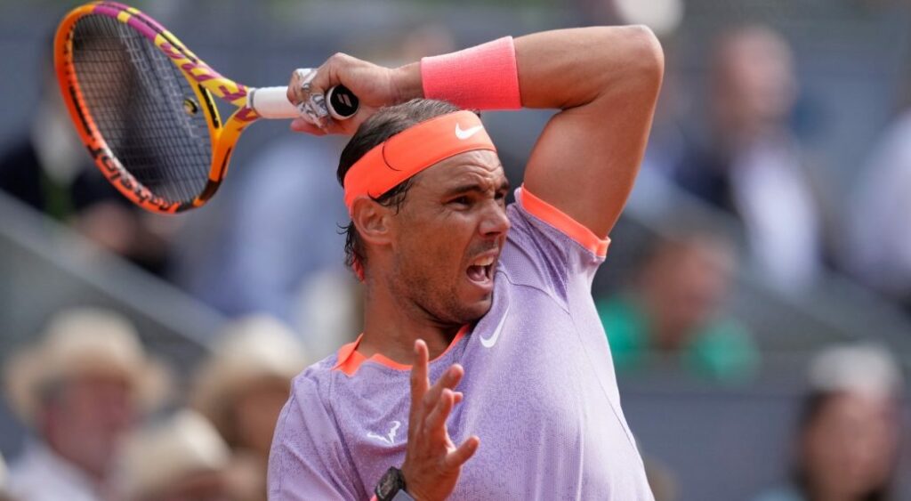Nadal sobrevive en Madrid, vence a Cachín en duelo maratónico