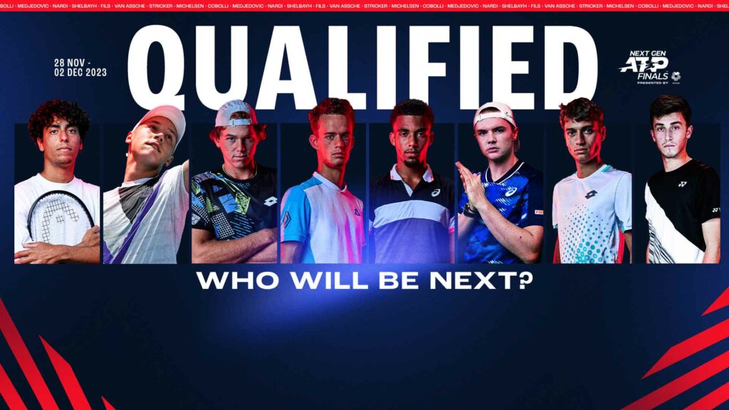 El Next Gen ATP Finals tiene nuevos clasificados y está todo listo para el arranque del torneo