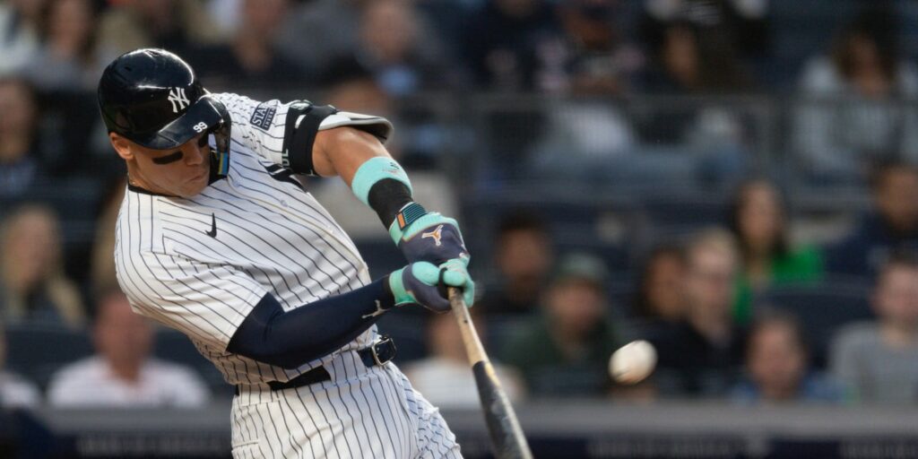 Judge conecta el cuadrangular más largo de la temporada