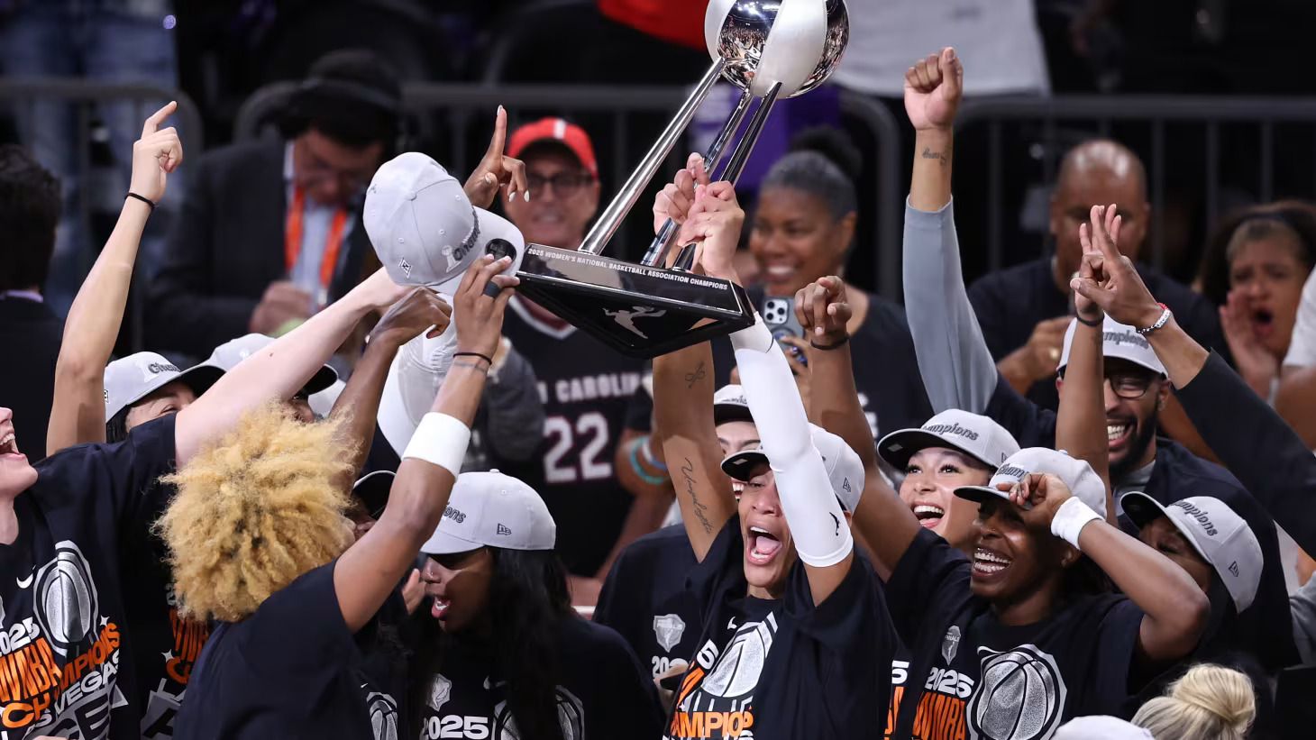 Aces ganan su tercer título de la WNBA en cuatro temporadas