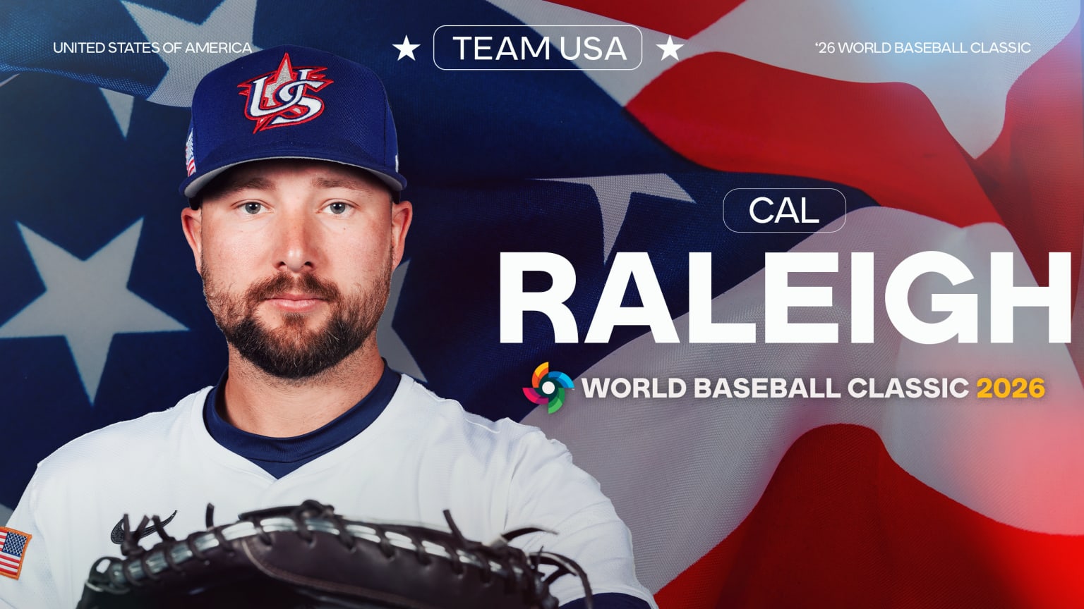 Raleigh se unirá al Team USA en el Clásico Mundial de Béisbol 2026