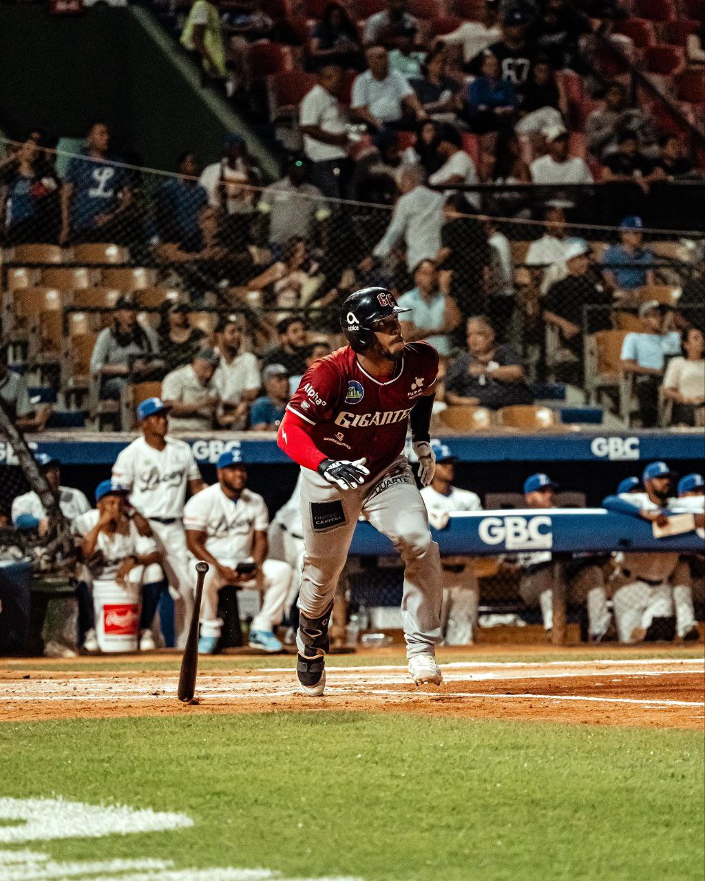 Gigantes vence a Licey en el Quisqueya, equipo azúl sigue sin conocer la victoria