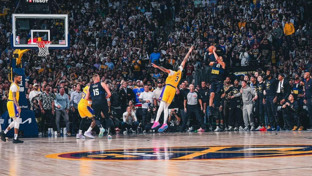 Jamal Murray encesta canasta decisiva sobre Davis, Nuggets vencen a Lakers y toman ventaja 2-0 en la serie