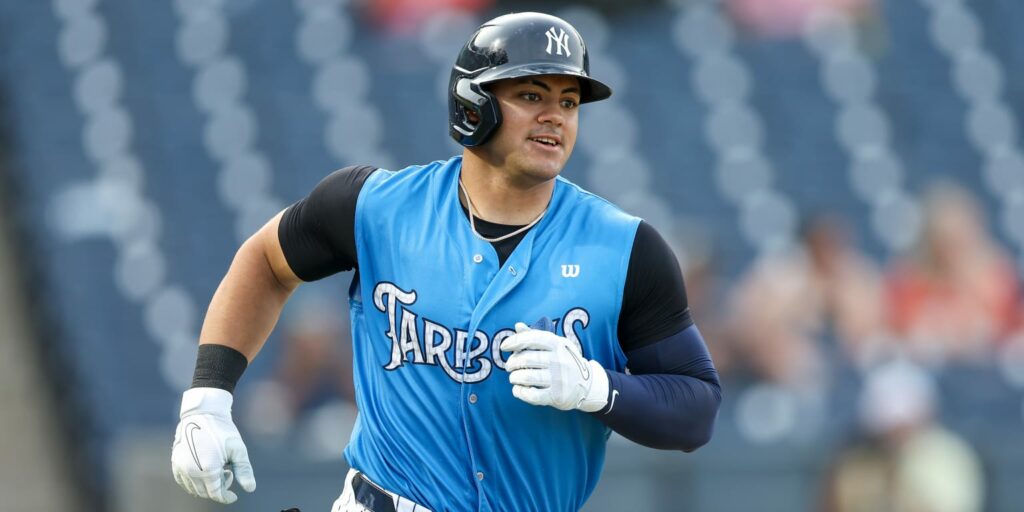 Jasson Domínguez comienza su rehabilitación con los Yankees