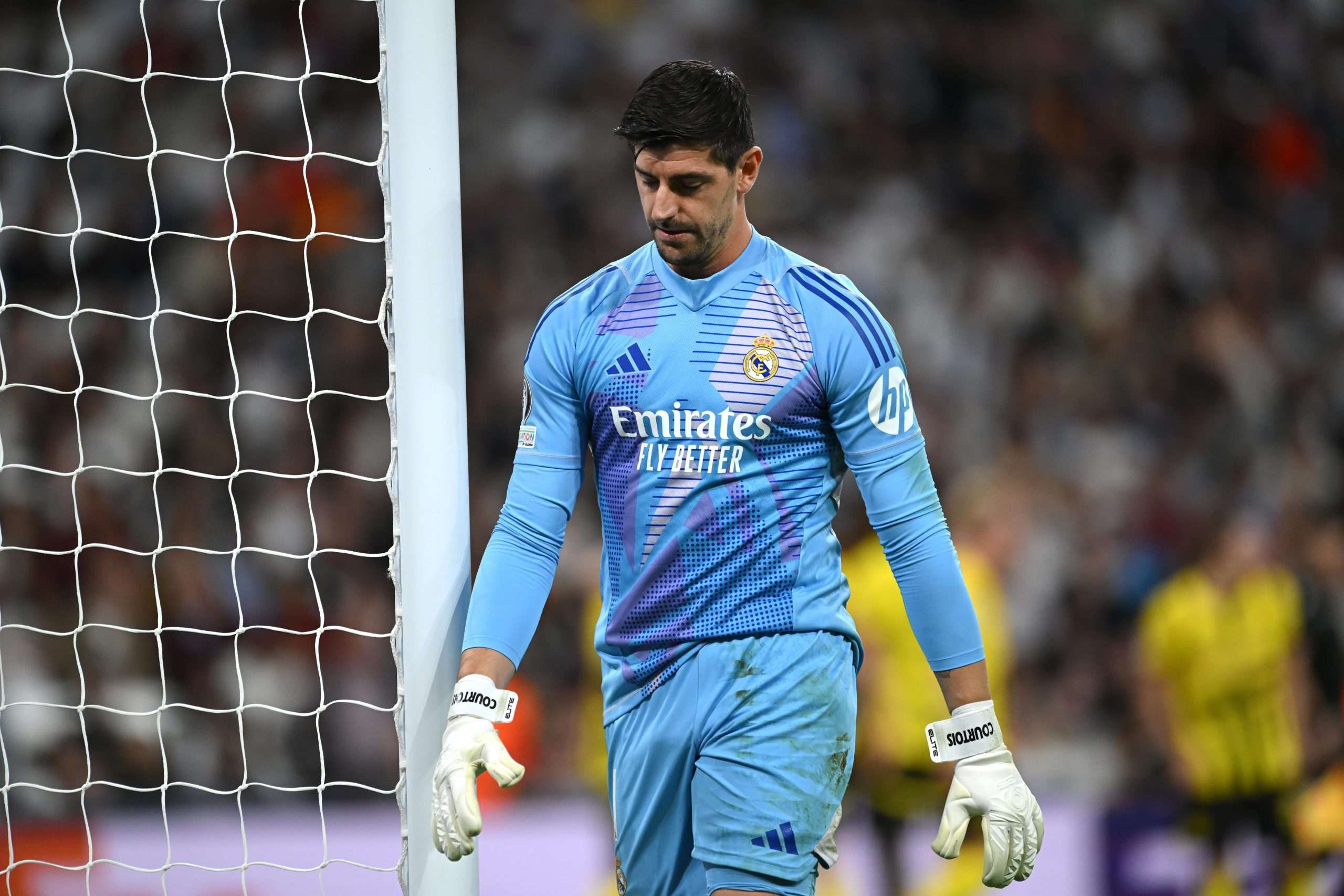 Baja sensible: Courtois se perderá el clásico por lesión muscular