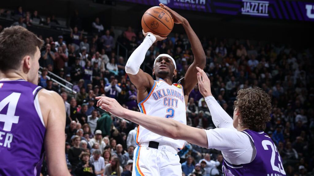 Shai se pone la capa en el último cuarto y lidera hacía la victoria contra el Jazz