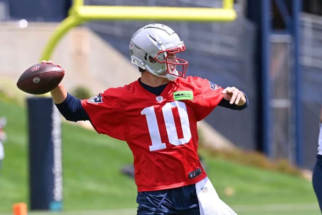 Patriots hacen oficial la firma de su tercer pick Drake Maye