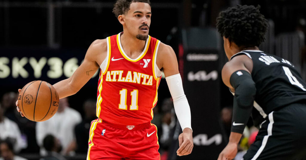 Trae Young dice sentirse bien y listo de cara al play-in
