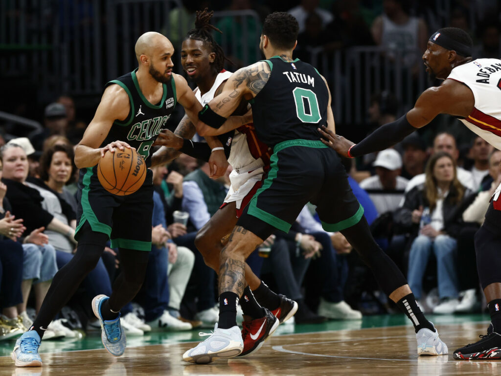 Celtics vencen al Heat de manera contundente y avanza a la próxima ronda