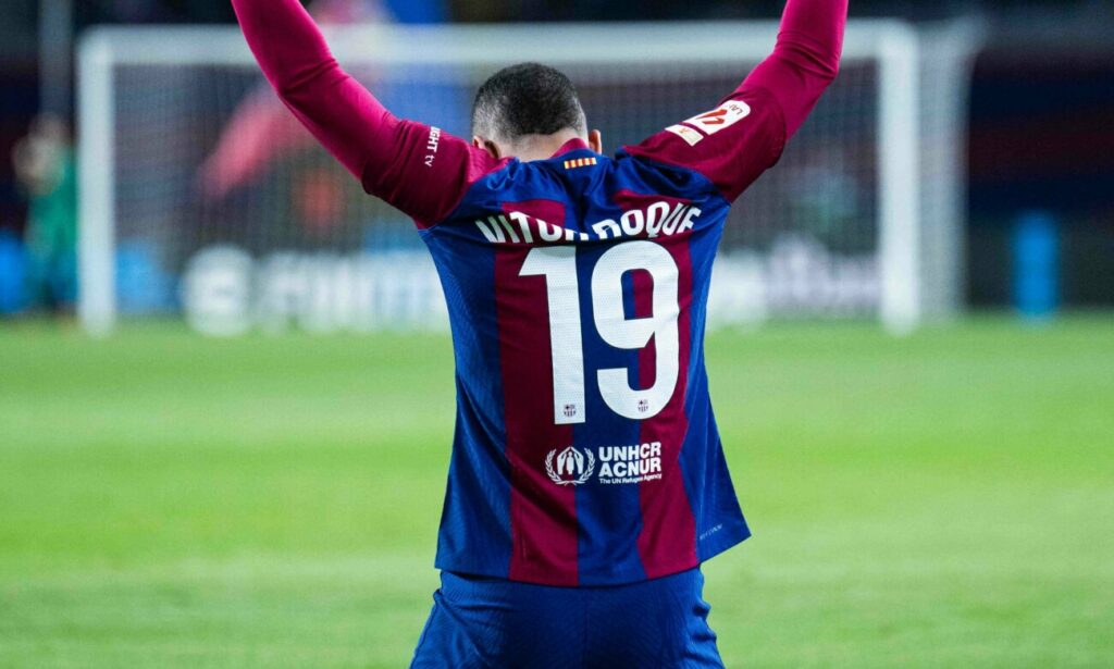 Vitor Roque anota primer gol y otorga tres puntos vitales para el FC Barcelona