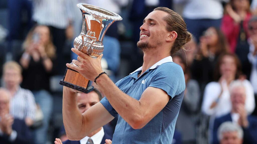 Zverev se consagra campeón en Roma por segunda ocasión